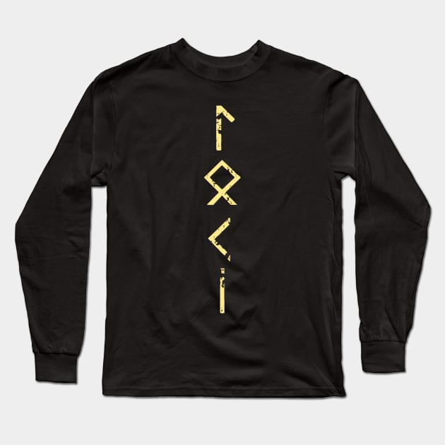 loki Long Sleeve T-Shirt by Lamink